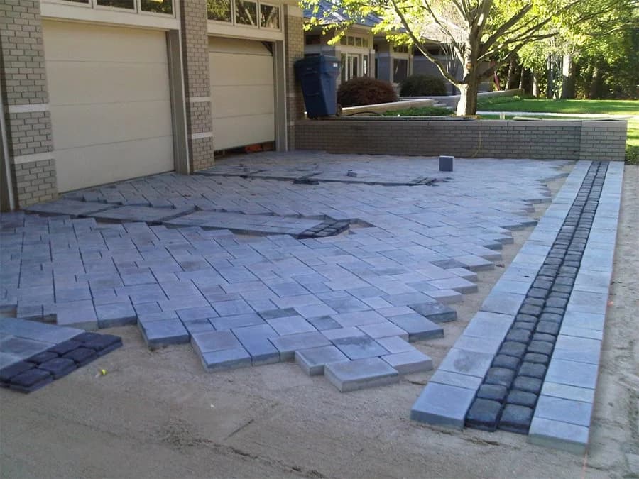 Paver Installation Project 6