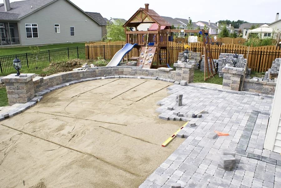 Paver Installation Project 7